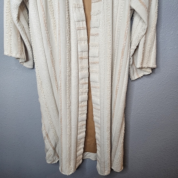 Anthropologie Ollari Renee Kimono Duster Sweater Cardigan Robe Small NEW Boho - Picture 6 of 14